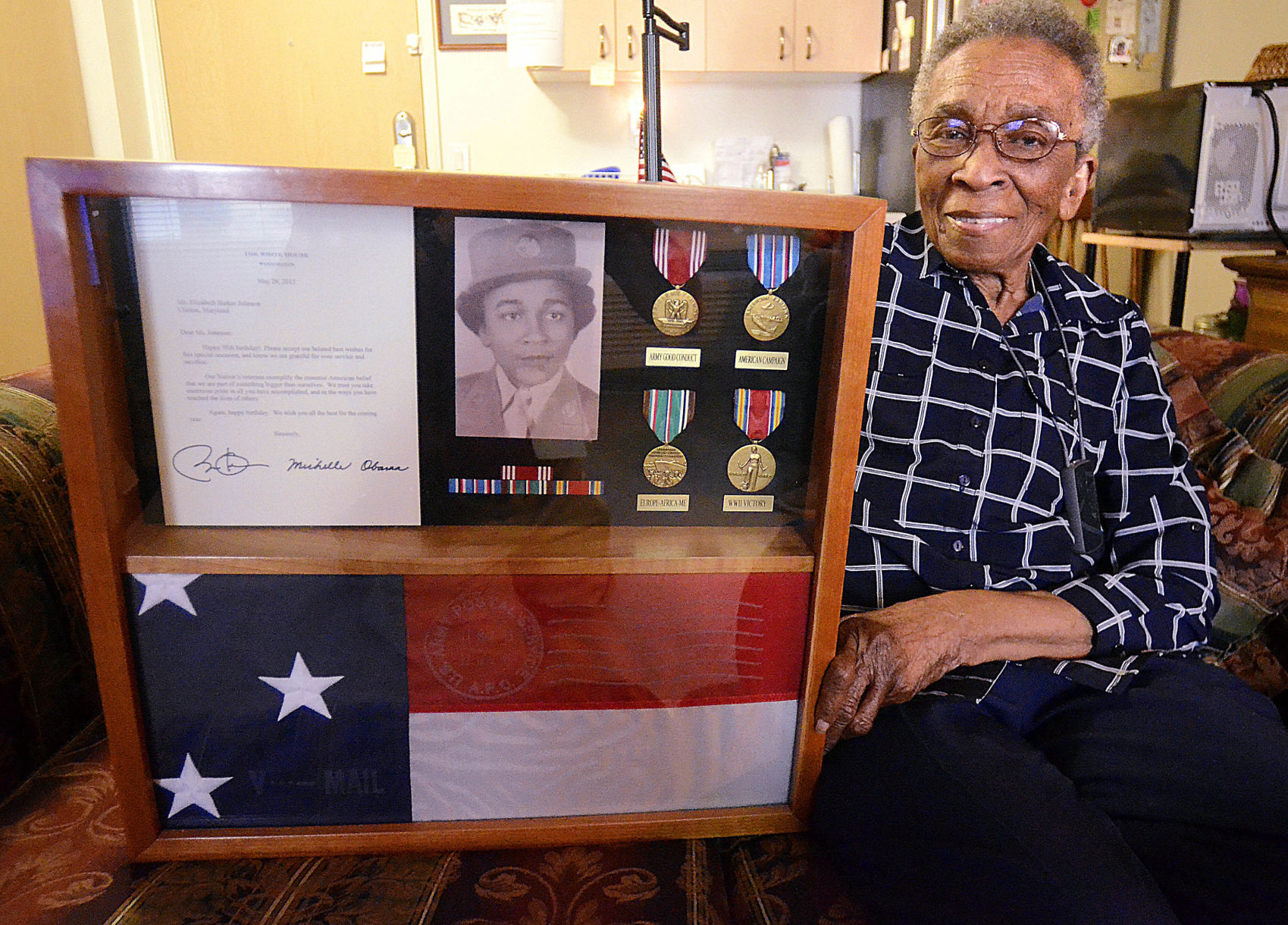 Elizabeth Johnson WWII veteran